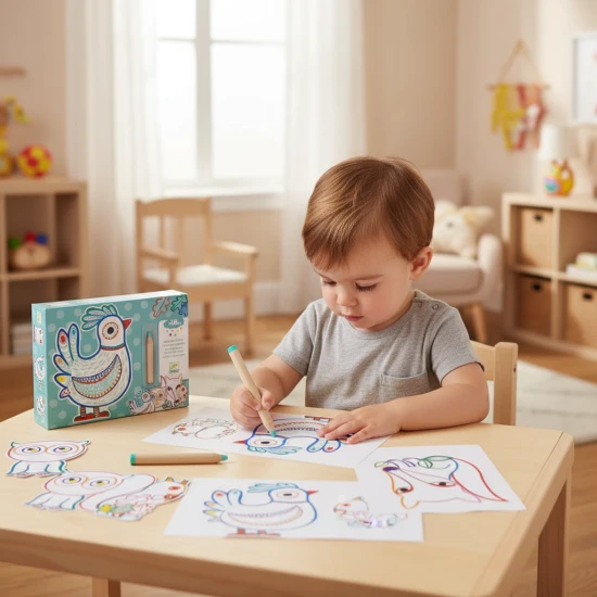 Magické vybarvování barvičkou Kamarádi z lesa