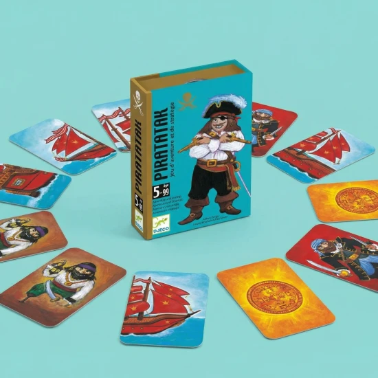Piráti: Napínavá kartová hra pro celou rodinu