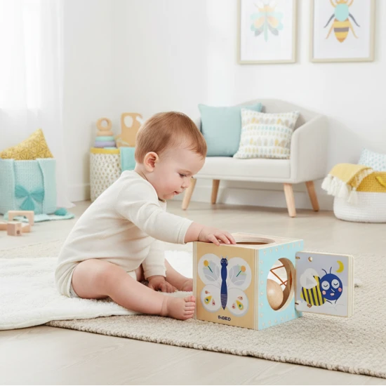 První rozvojová dřevěná hračka BabyBox