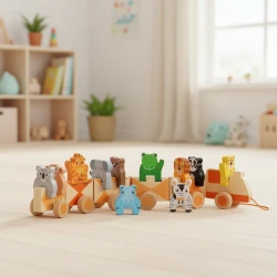 Tahací vláček Džungle