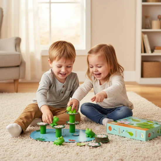 Rovnováha pro nejmenší Žabky na leknínech