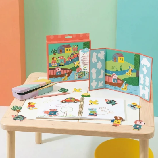 Odnímatelné samolepky Zvířátka