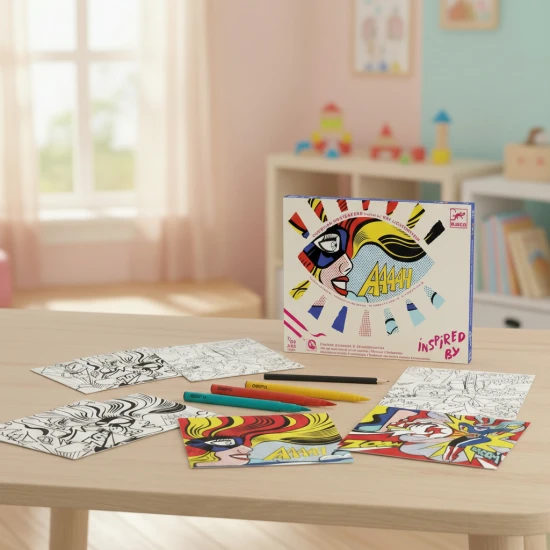 Kreativní sada Malování podle Roye Lichtensteina