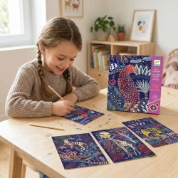 Vyškrabávací obrázky Divoká Afrika