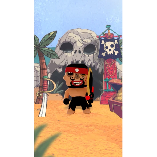 Arty Toys Pirát Rick s dělem