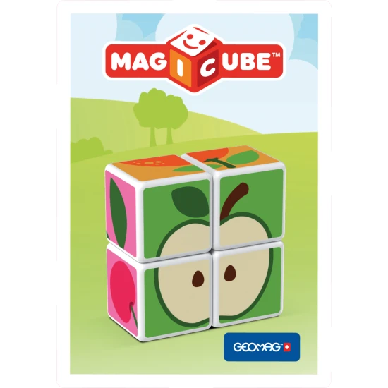 Magnetické kostky pro děti – skládání ovoce ve 3D od 18 měsíců