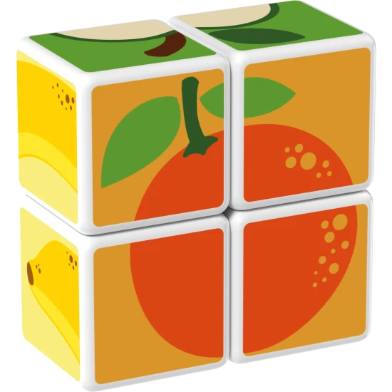 Magnetické kostky pro děti – skládání ovoce ve 3D od 18 měsíců