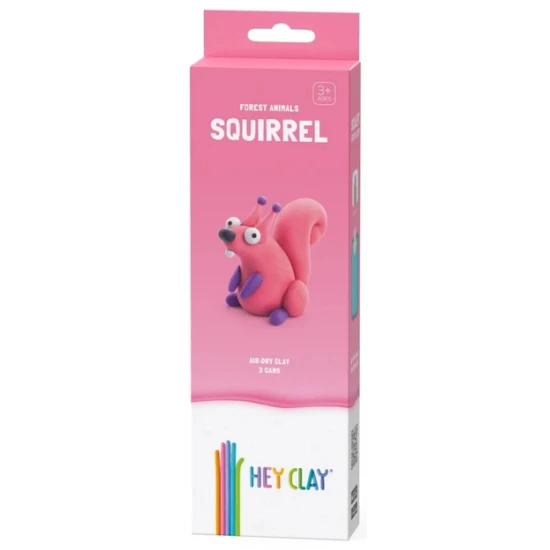 Vymodelujte si originální postavičku veverky s Hey Clay