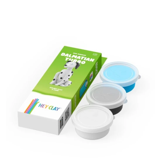 Vymodelujte si originální zvířátko Psí kamarádi Dalmatin s Hey Clay