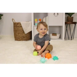 Míčky s texturami Super soft 6 ks Míčky s texturami Super soft 6 ks