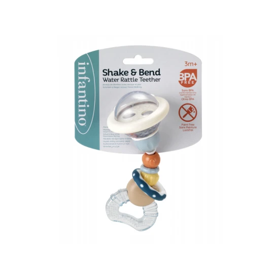 Chrastítko s kousátkem Shake & Bend