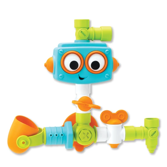 Vodní mlýnek s potrubím Robot