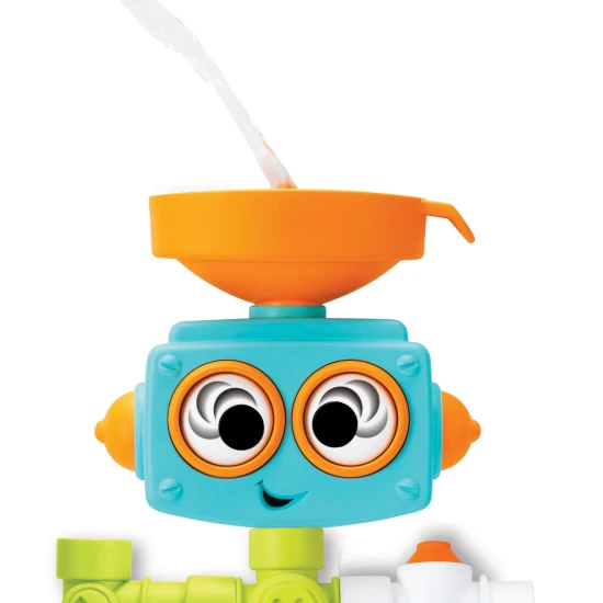 Vodní mlýnek s potrubím Robot