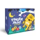 Dětská sada prstových barev a pěnových razítek – omyvatelné barvy