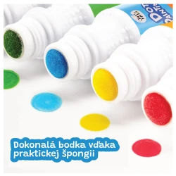 Barvy v tubě s omalovánkami 12 ks