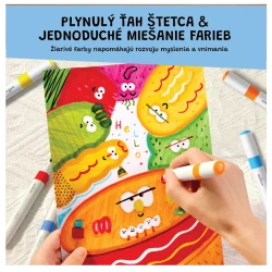 Oboustranné fixy se dvěma hroty v boxu 12 ks Oboustranné fixy se dvěma hroty v boxu 12 ks