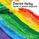 Jarmelo prstové barvy – 12 sáčků v hliníkové fólii, netoxické a vhodné na cesty