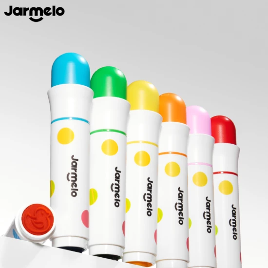 Omyvatelné fixy s razítky Happy Stampers Farma 6 ks Jarmelo Omyvatelné fixy s razítky Happy Stampers Farma 6 ks – model JA99810