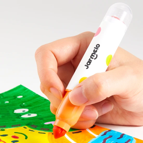 Omyvatelné fixy s razítky Happy Stampers Farma 6 ks Jarmelo Omyvatelné fixy s razítky Happy Stampers Farma 6 ks – model JA99810