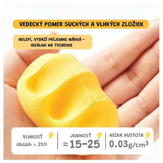 Jaro Melo modelovací hmota v boxu – sada 24 barev, netoxická modelovací zábava pro děti