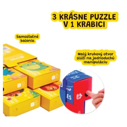 Puzzle Beep! Na cestě 3v1