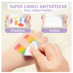 Kreativní kniha Malování prsty s razítky