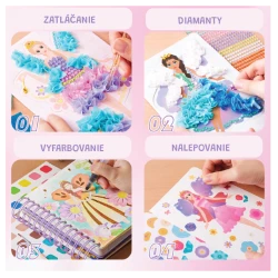 Fashion kreativní kniha Dreamy Fairy Fashion kreativní kniha Dreamy Fairy