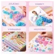 Jarmelo Dreamy Fairy – kreativní knížka s akvarelovou malbou, textiliemi, kamínky a samolepkami pro děti