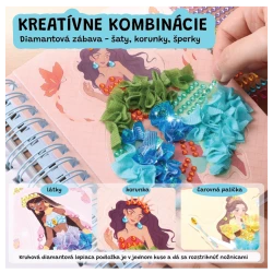 Fashion kreativní kniha Magic Princesses Fashion kreativní kniha Magic Princesses