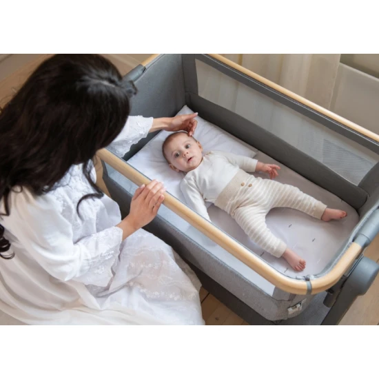 Přenosná postýlka Nanna Grey