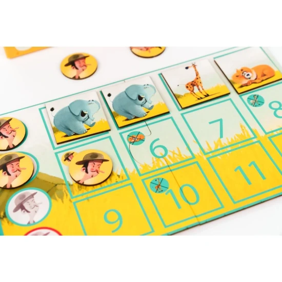 Savana – zachraňte zvířata, kooperativní hra pro děti od 5 let