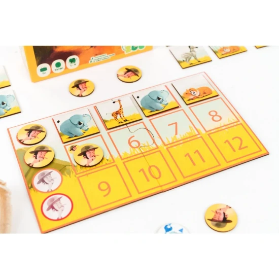 Savana – zachraňte zvířata, kooperativní hra pro děti od 5 let