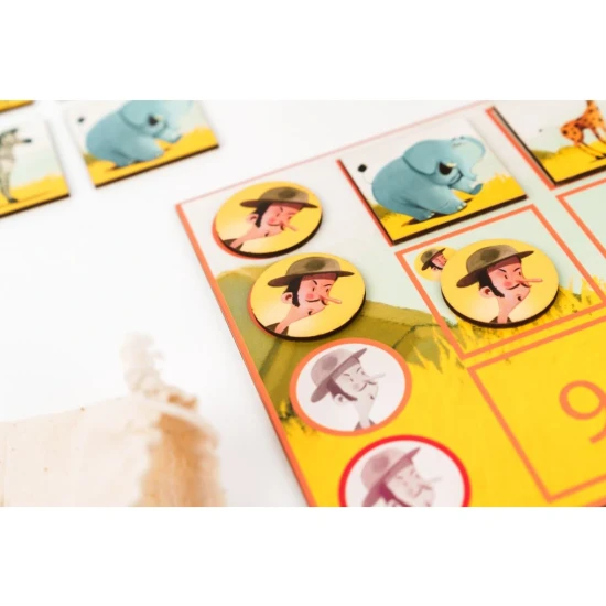 Savana – zachraňte zvířata, kooperativní hra pro děti od 5 let