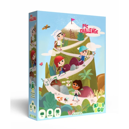 Horská výzva – rodinná stolní hra s horským dobrodružstvím pro děti od 5 let