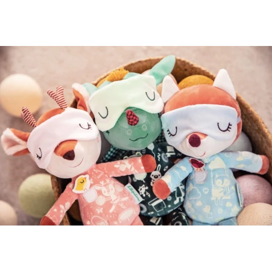 Plyšová kamarádka do postýlky – Liška Alice pro děti od 6 měsíců