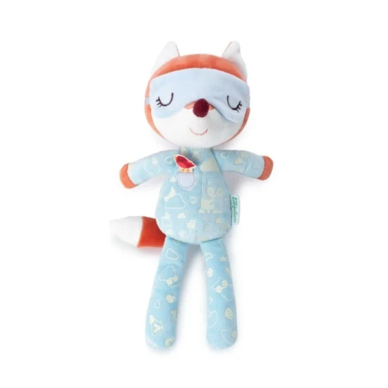 Plyšová kamarádka do postýlky – Liška Alice pro děti od 6 měsíců