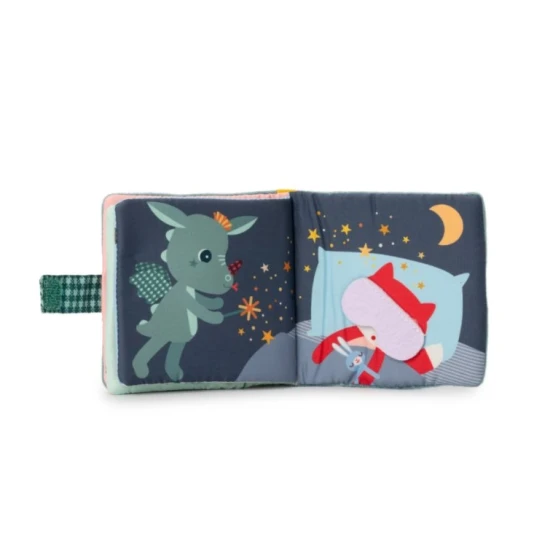 Textilní knížka s kousátkem – Dráček Joe pro děti od 6 měsíců