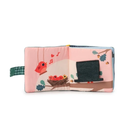 Textilní knížka s kousátkem – Dráček Joe pro děti od 6 měsíců