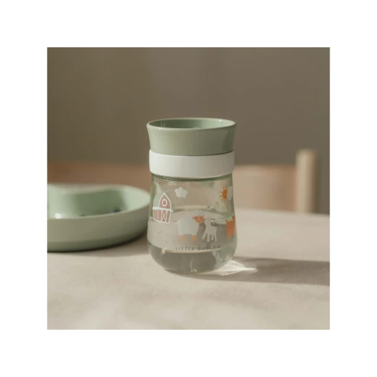 Trénovací hrnek pro děti, které se učí pít z klasického hrníčku.