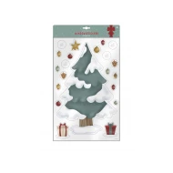 Samolepky na okno Vánoční stromek