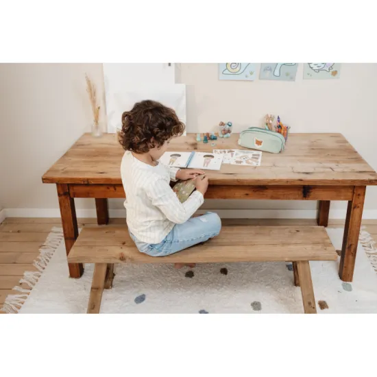 LITTLE DUTCH Kniha se samolepkami Forest Friends Samolepková oblékací knížka z kolekce Little Dutch Forest Friends