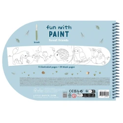 Omalovánky s vodovkami Forest Friends