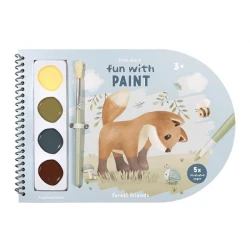 Omalovánky s vodovkami Forest Friends