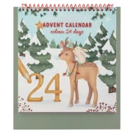 Adventní kalendář omalovánky