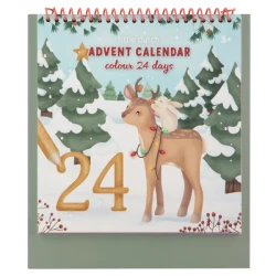 Adventní kalendář omalovánky