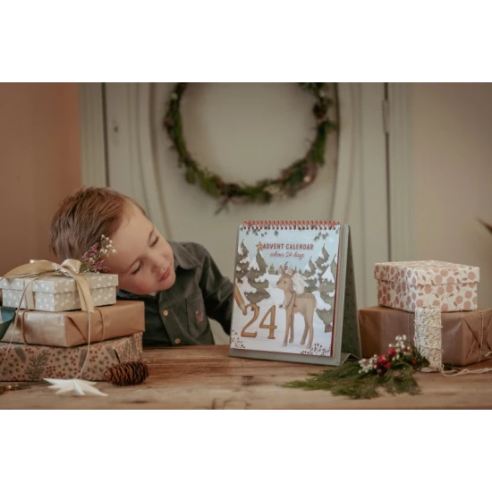 Adventní kalendář omalovánky Adventní kalendář omalovánky – Little Dutch 126657LD
