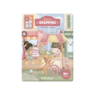 Kniha se samolepkami Nakupování Rosa