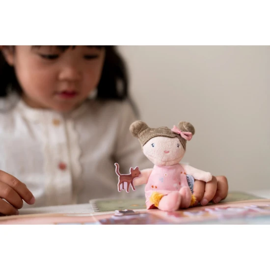 Kniha se samolepkami Little Dutch Dům Rosa pro děti