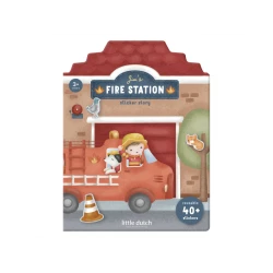 Kniha se samolepkami Hasičská stanice