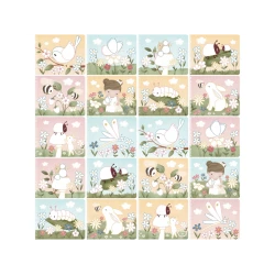 Omalovánky s pastelkami Zahrada Rosa